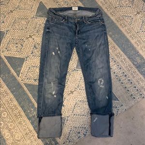 Hudson Cropped Jeans
